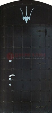 Металлическая арочная дверь ДА-22 высокого качества в Хотьково