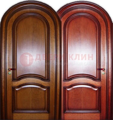 Входная арочная дверь МДФ внутри ДА-5 для сельского дома в Ставрополе