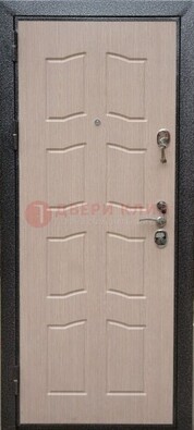 Легкая металлическая дверь с МДФ ДМ-109 в Хотьково