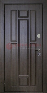 Одностворчатая входная дверь с накладкой МДФ ДМ-131 в Хотьково
