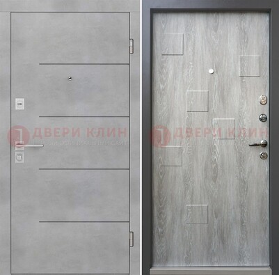 Входная дверь c МДФ Темный орех ДМ-258 в Хотьково