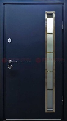 Металлическая дверь с порошковым покрытием и МДФ Белый дуб ДП-219 в Хотьково