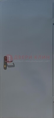 Серая противопожарная дверь ДПП-18 в Хотьково