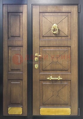 Парадная дверь с декоративными элементами ДПР-27 на дачу в Хотьково