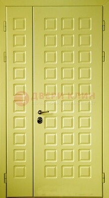 Салатовая тамбурная дверь ДТМ-28 в Химках