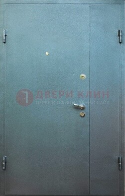Серая тамбурная дверь ДТМ-34 в Хотьково