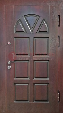 Уличная стальная дверь с виноритом ДВТ-166 в Хотьково