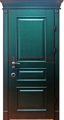 Темная филенчатая дверь с виноритом ДВТ-62 в Хотьково