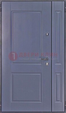 Уличная полуторная дверь для коттеджа ПЛ-4 в Хотьково